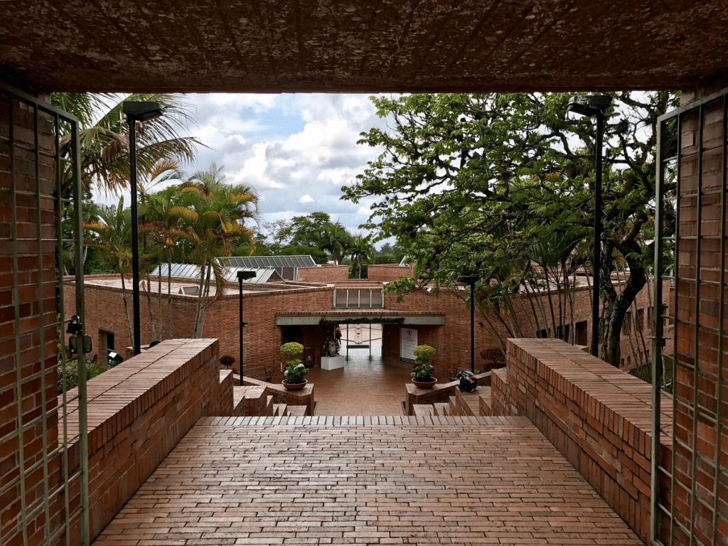 Pasaje del  Museo del Oro Quimbaya