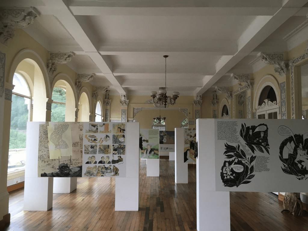 Pasillo de la  Casa Museo Salto de Tequendama